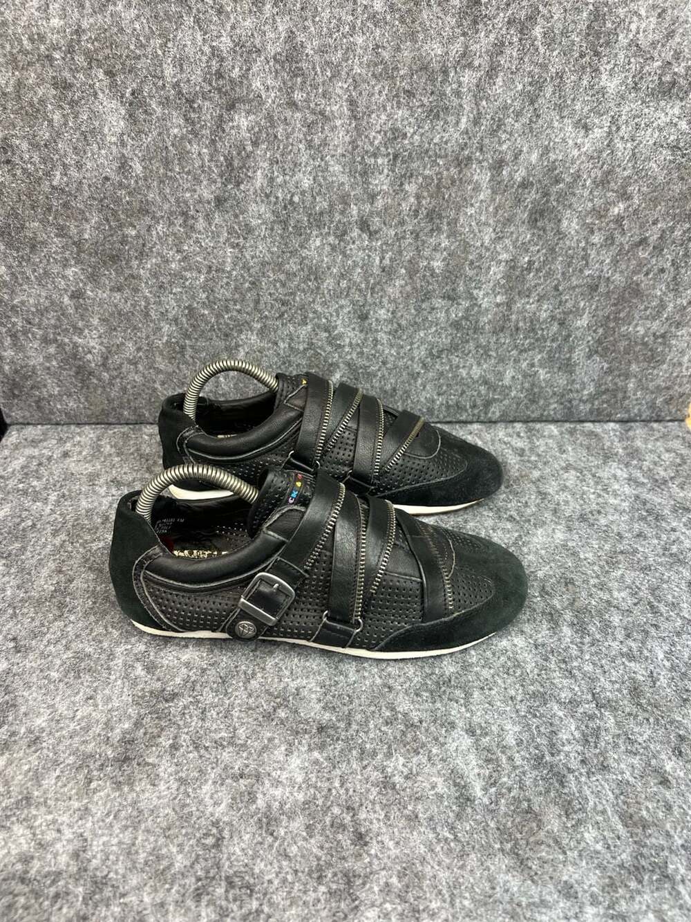 Rock & Candy by Zigi 'Boyfriend' Leather Perforated Sneakers Sz 8M